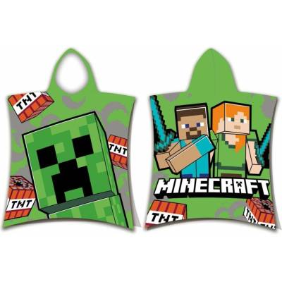 Jerry Fabrics Minecraft TNT pončo 50 x 115 cm