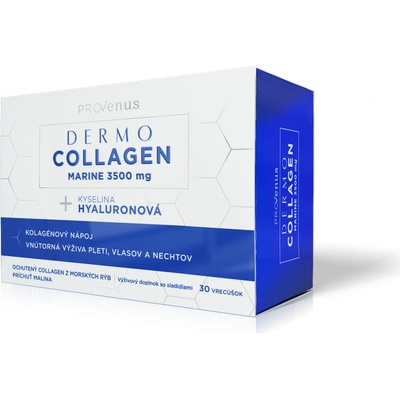 DermoCollagen Marine 3500 mg ProVenus prášok vo vrecúškach malina 30 ks