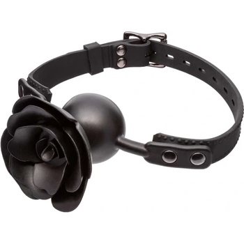 California Exotic Novelties Силиконова топка за уста с роза Rose Gag