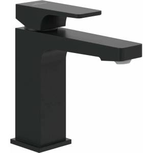 Villeroy & Boch Смесител за умивалник Villeroy&Boch Architectura Square, матово черен, с изскачащ вентил (TVW125001000K5)