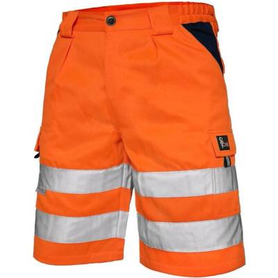 CXS NORWICH Kraťasy výstražné pánske oranžové