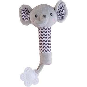 babyted Слон babyted дрънкалка / гризалка плюш 25см (00800552)