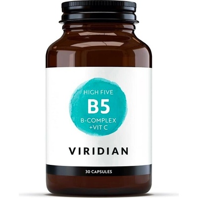 Viridian High Five B5 B Complex + Vit C 30 kapsúl