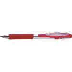 Pentel Химикалка, 0, 35 мм, с бутон, pentel "bk437", червена bk437-b (bk437-b)
