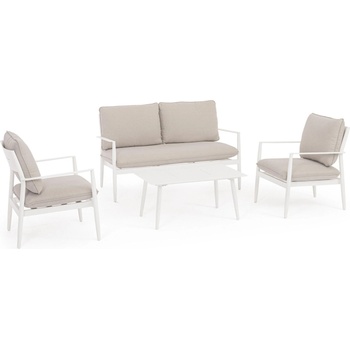 Bizzotto Nebula диван комплект YK15 Vapor с възглавници, 4 места (0663780)