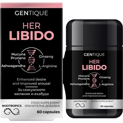 Gentique Longevity Her Libido, 60 капсули, Gentique Longevity (190241)