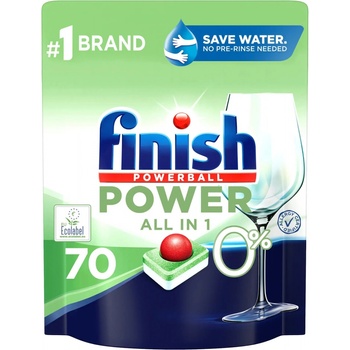 Finish Powerball 0 % tablety do myčky nádobí 70 ks 1120 g