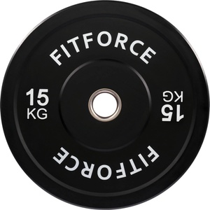 Fitforce PLRO 15 KG x 50 MM черно, бяло 15 КГ (PLRO15KG50MM-U23A)