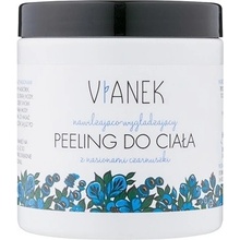 Vianek Moisturising vyhlazující tělový peeling s hydratačním účinkem s extraktem z černého kmínu 250 ml