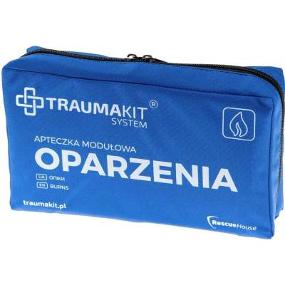 AedMax Modulární lékárnička Trauma Kit O modrá popáleniny Burnshield