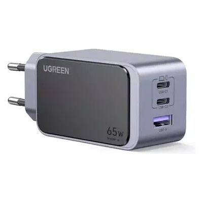 LEDVANCE ЗАРЯДНО УСТРОЙСТВО X553 220V 2xUSB-C 1xUSB A GaN 65W NEXODE AIR UGREEN (LEDVANCE 35042)