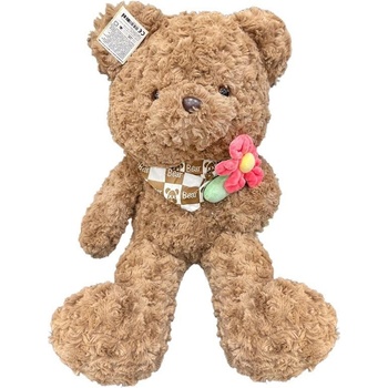 Raya Toys Плюшено мече Raya Toys С цвете, 65 см