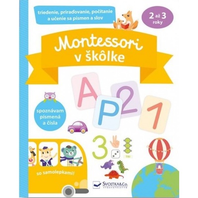 Montessori v škôlke so samolepkami
