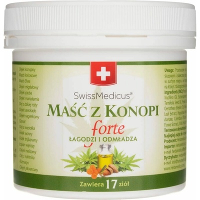 Herbamedicus Hřejivá koňská mast s konopím 125 ml – Hledejceny.cz