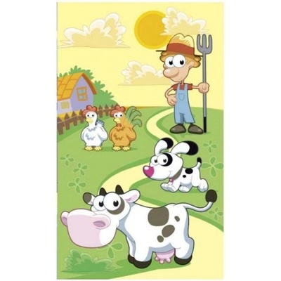 DIMEX ART Флизелинов фототапет животни от фермата 150 x 250 см