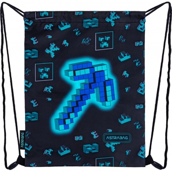 Astra Спортна торба Astra - Тъмен Пиксел (AS507025007)