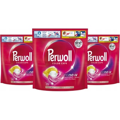 Perwoll Caps Color kapsuly na pranie 3 x 35 PD