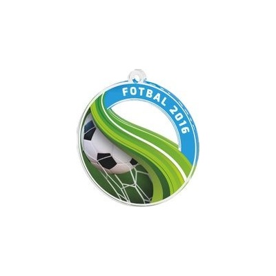 Poháry Bauer Akrylátová medaile MDAF0010M9 Fotbal