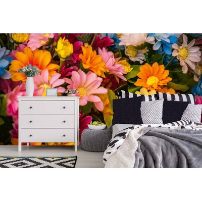 DIMEX ART Самозалепваща се флизелинова фототапета цветен букет 375 x 250 см