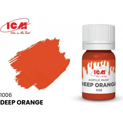 ICM Deep Orange 1006 bottle 12 ml