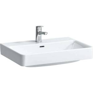 Laufen Pro S - Умивалник, 65x47 см, 3 отвора за смесител, с LCC, бял H8169644001081 (H8169644001081)