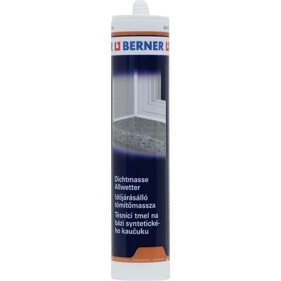 Berner Kaučukový těsnící tmel 300 ml transparentní