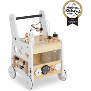 Moni Toys Дървена играчка за прохождане Todi