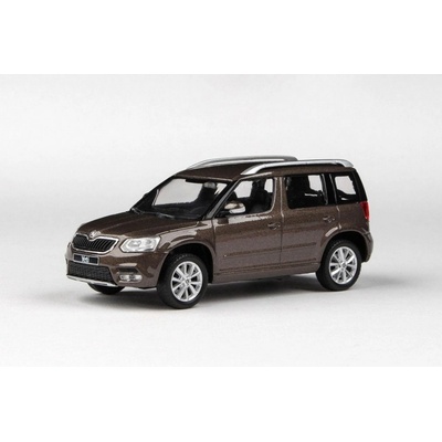 Abrex škoda Yeti FL 2013 Hnědá Mato Metalíza 1:43
