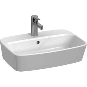 Jika H8183827571041 - Мивка LYRA 55x40 см, керамика, матова бяла (LF0120)