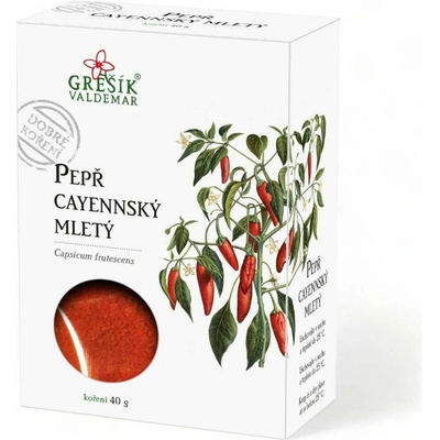 Grešík Pepř cayennský mletý 40 g