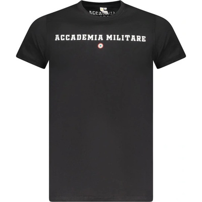 Accademia militare Мъжка тениска с къси ръкави military academy, Размер 2XL, Цвят Черен (S5S641-5586_NE002)