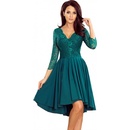 Dámské šaty Numoco luxusní Elegance 210-8 zelená