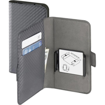 Púzdro Hama Smart Move Carbon XL Booklet sivé