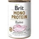 Konzervy pre psov Brit Mono Protein Rabbit 400 g