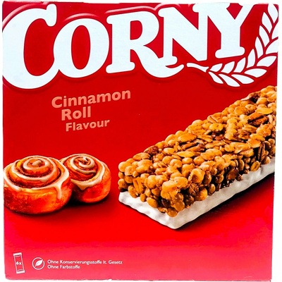 CORNY müsli tyčinky s příchutí skořicové rolky 138g