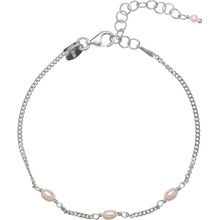 Alisia Elegantní stříbrný náramek s pravými perlami AL3857.02.000
