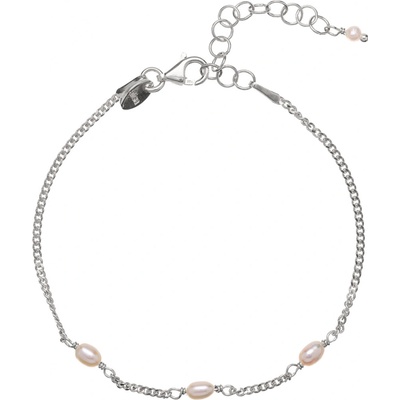 Alisia Elegantní stříbrný náramek s pravými perlami AL3857-Argento