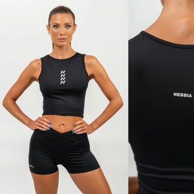 Nebbia Crop top tílko CONFIDENCE 476 – Zboží Dáma