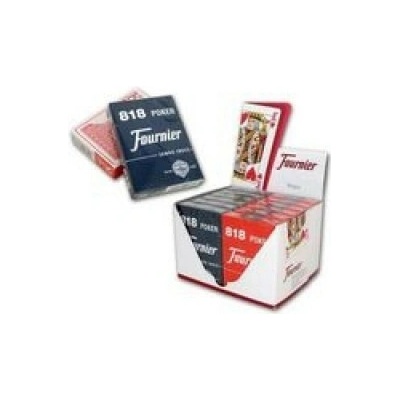 Fournier no 818 2 jumbo index red/blue