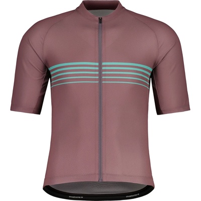 Maloja Мъжка фланелка с къс ръкав за колоездене Maloja ZengaM. Cycling jersey - Stormy Lilac - размер XL (056-4237-0514)