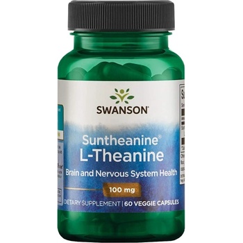 Image 1 of Swanson Suntheanine L-Theanine 100 mg [60 капсули]