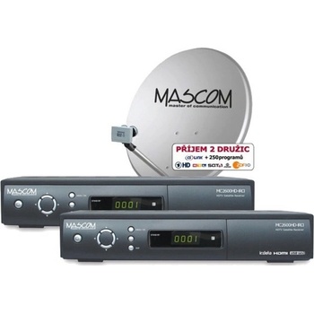 Set Mascom MC2600HD/80MBL TWIN