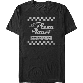 ZOOT. Fan Черна мъжка тениска Pixar Кутия за пица Planet ZOOT. Fan | Cheren | МЪЖЕ | L