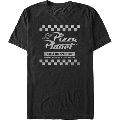 ZOOT. Fan Черна мъжка тениска Pixar Кутия за пица Planet ZOOT. Fan | Cheren | МЪЖЕ | L