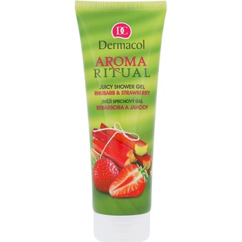 Dermacol Aroma Ritual Rebarbora a jahoda sprchový gel 250 ml