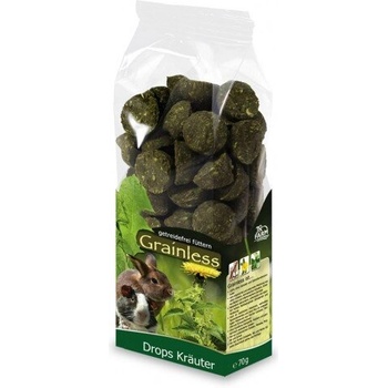 JR FARM Беззърнен дропс за грузачи с билка 140гр (16133)