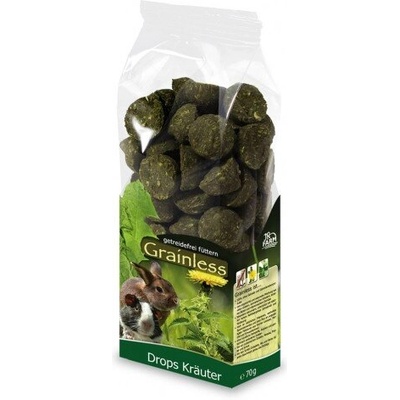 JR FARM Беззърнен дропс за грузачи с билка 140гр (16133)