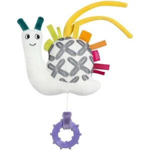 Fehn Мини играчка охлюв, DoBabyDoo B&W (BFE030171)