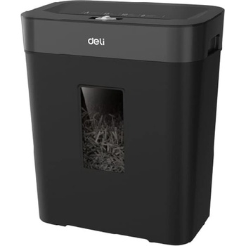 Image 1 of Deli Шредер Deli ET024, до 10 листа А4, раздробява хартия, кошче за отпадъци с обем 15 литра (ET024)