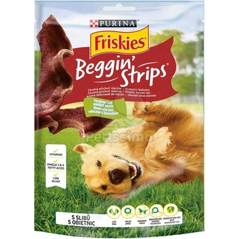 Friskies Beggin' Strips - Лакомство за награда за кучета 120 г
